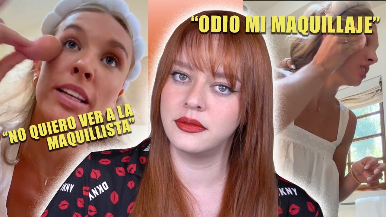 NOVIA LAVA SU MAQUILLAJE  20 MIN ANTES DE LA BODA - Maquillista reacciona -Pamela Segura