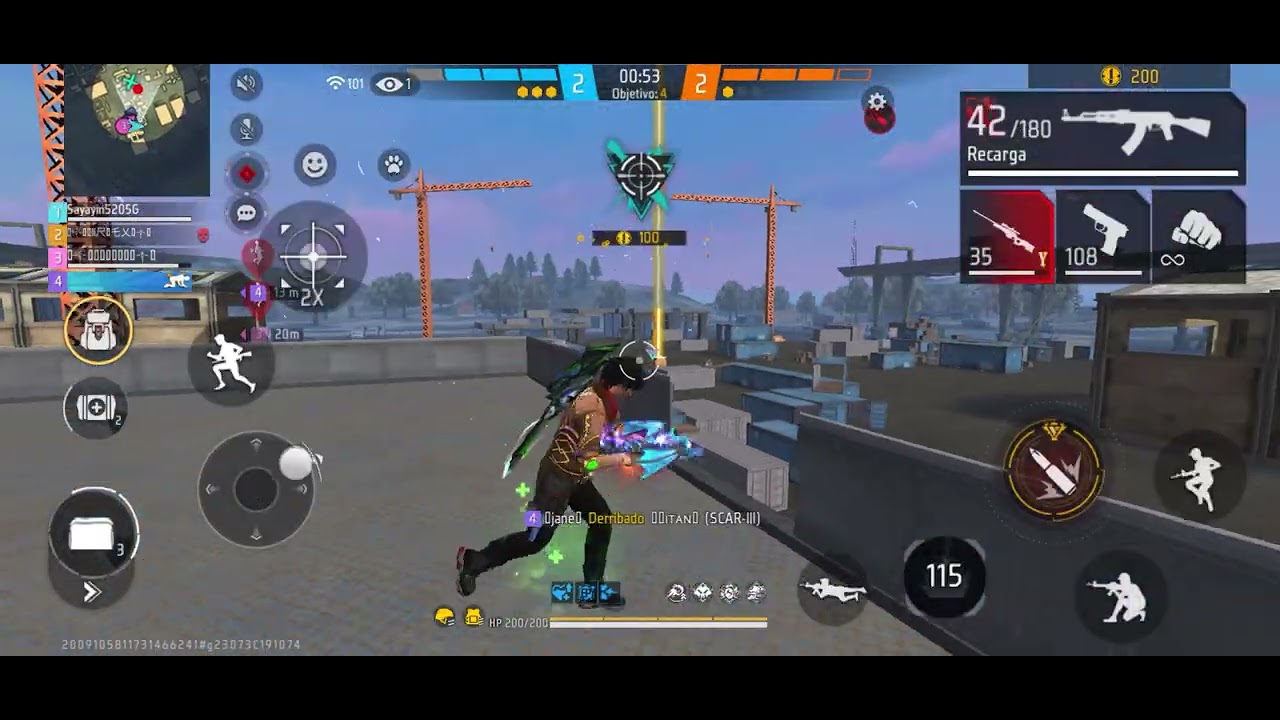DE CLASIFICATORIA SIN HABLAR FREE FIRE #freefire 