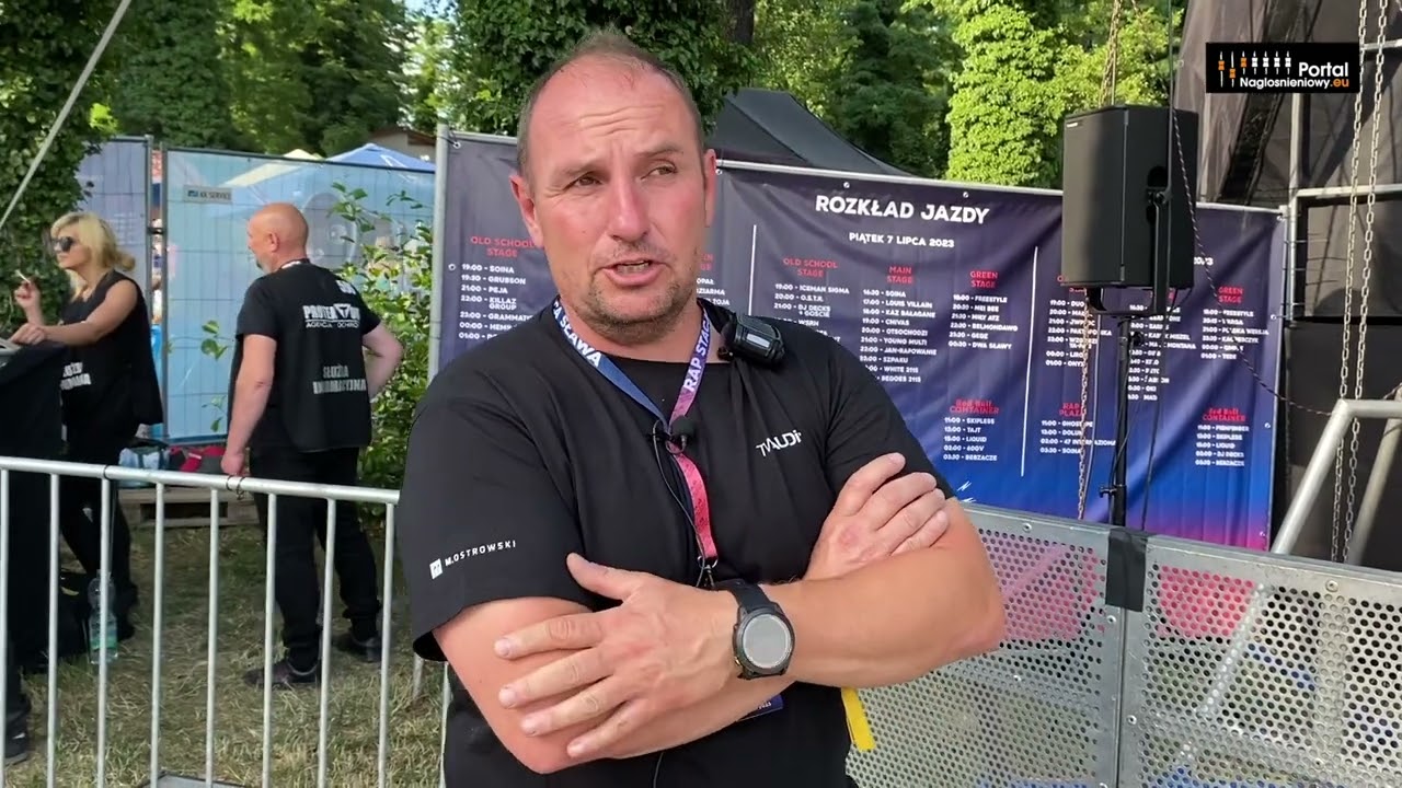 TW Audio potr&oacute;jna konfiguracja PA Sys One T24N na Rap Stacja Festiwal -  Pro-Jack Jacek Łyskawa