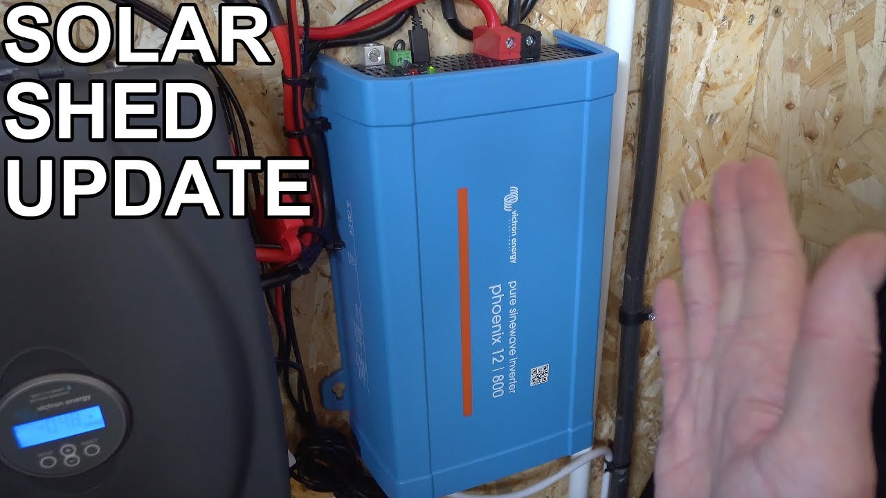 ОБНОВЛЕНИЕ СОЛНЕЧНОЙ БАЗА И ИНВЕРТОР VICTRON PHOENIX 12 | 800