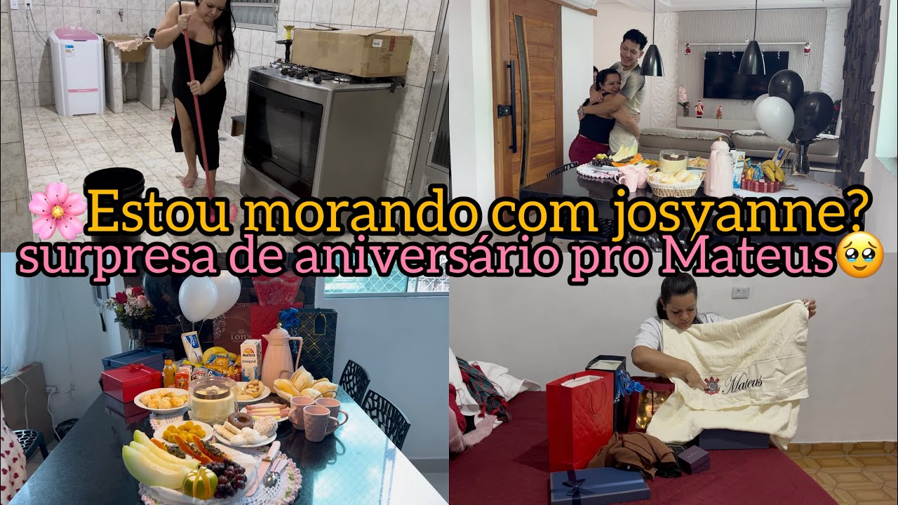🌸MUDEI PRA CASA DA JOSYANNE?/SURPRESA DE ANIVERSÁRIO PRO MATEUS/TIREI ALGUMAS DÚVIDAS/ELYELMA REIS💞