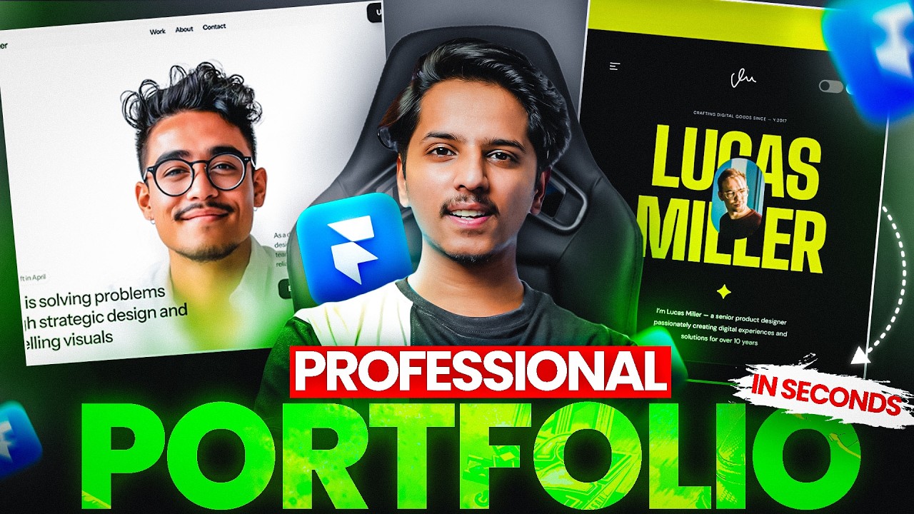 Create a FREE Portfolio Website for Freelancers | No Domain Needed | Perfect for Designers & Editors