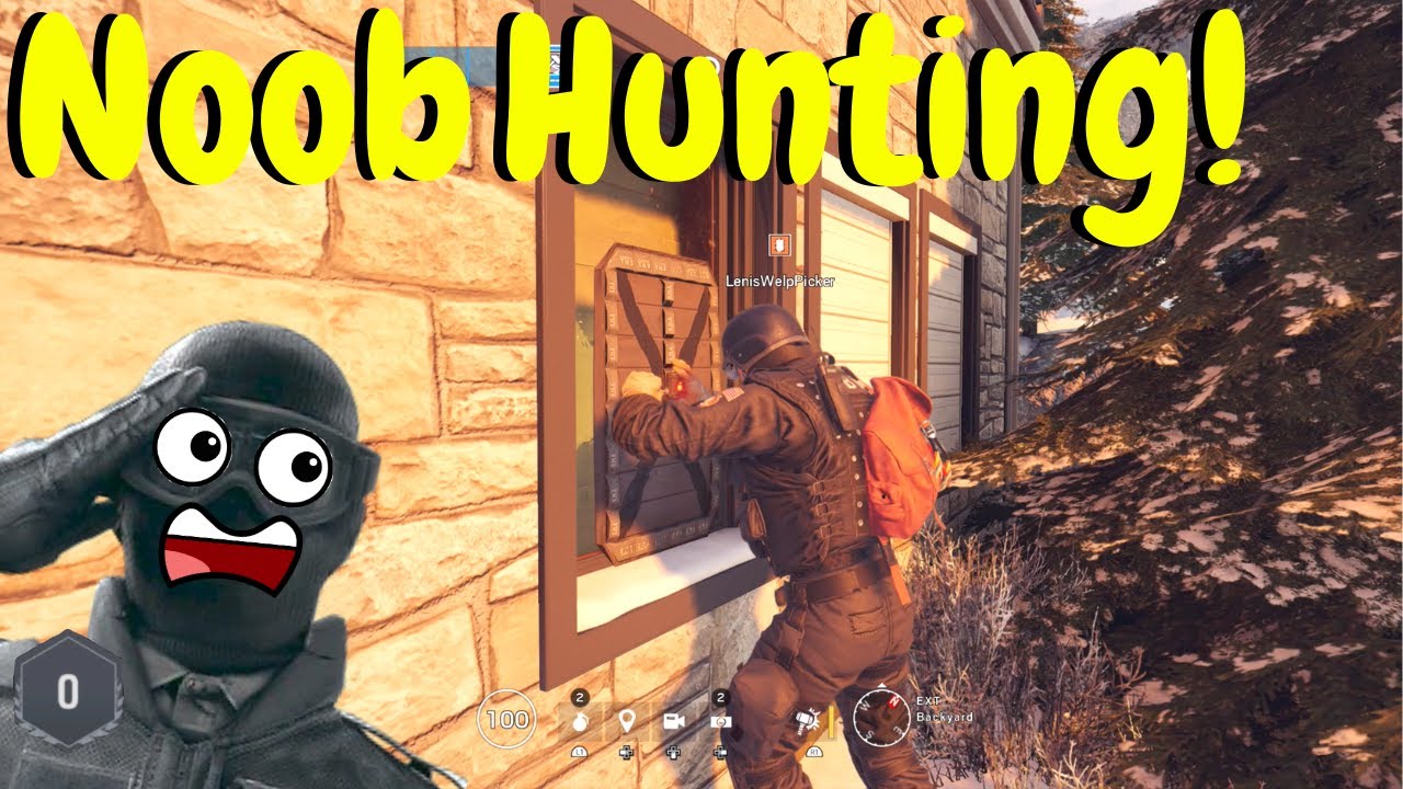 Trolling Noobs in Rainbow Six Siege