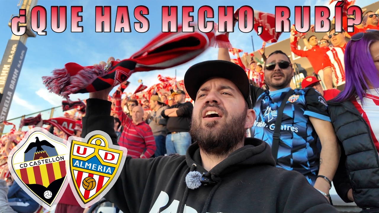 PARTIDO HORRIBLE 😡 El Almer&iacute;a se estrella en Castalia | Vlog OnTour Castellon