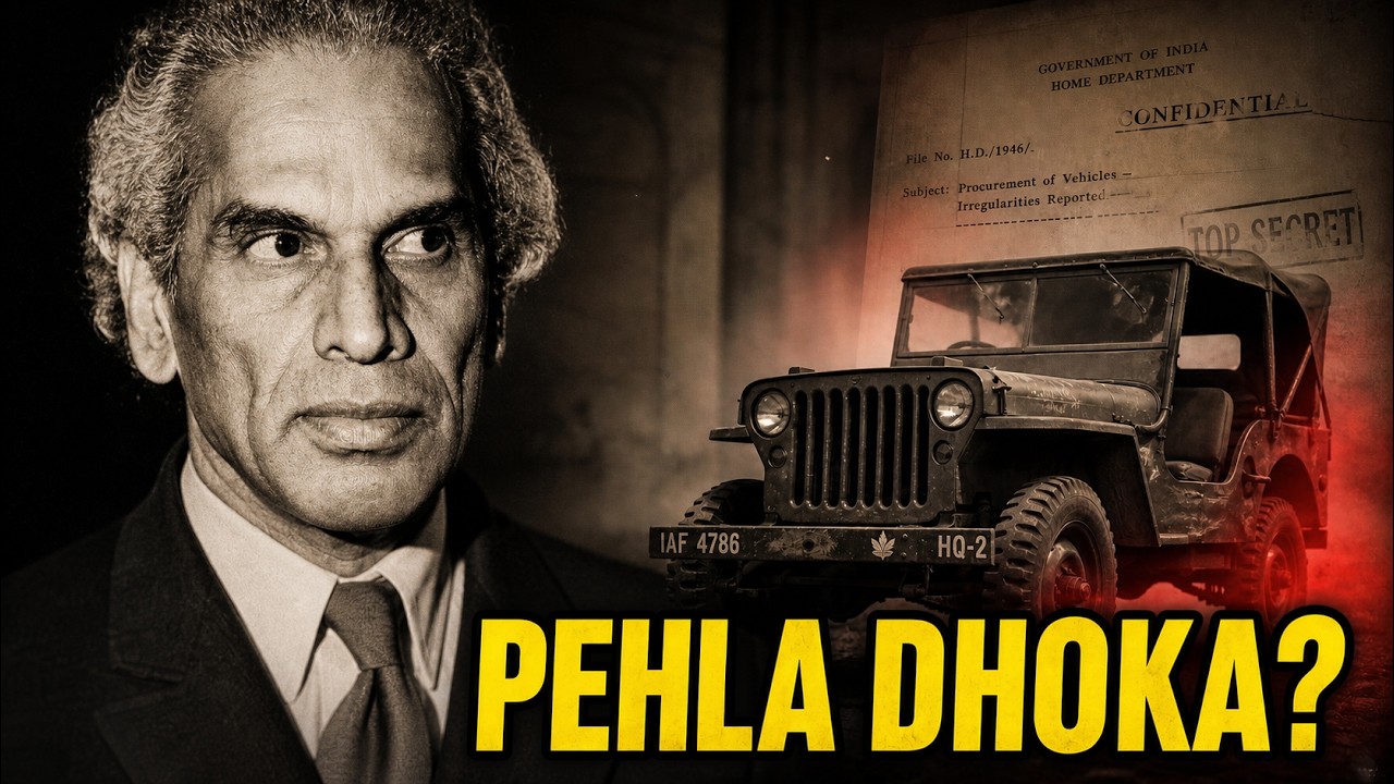 1948 Jeep Scam: Desh Ke Saath Pehla Dhoka? | 2d Animation