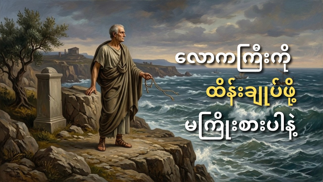 အစွဲအလမ်းတွေကို လွှတ်ချလိုက်ပါ | Stoic Series #2