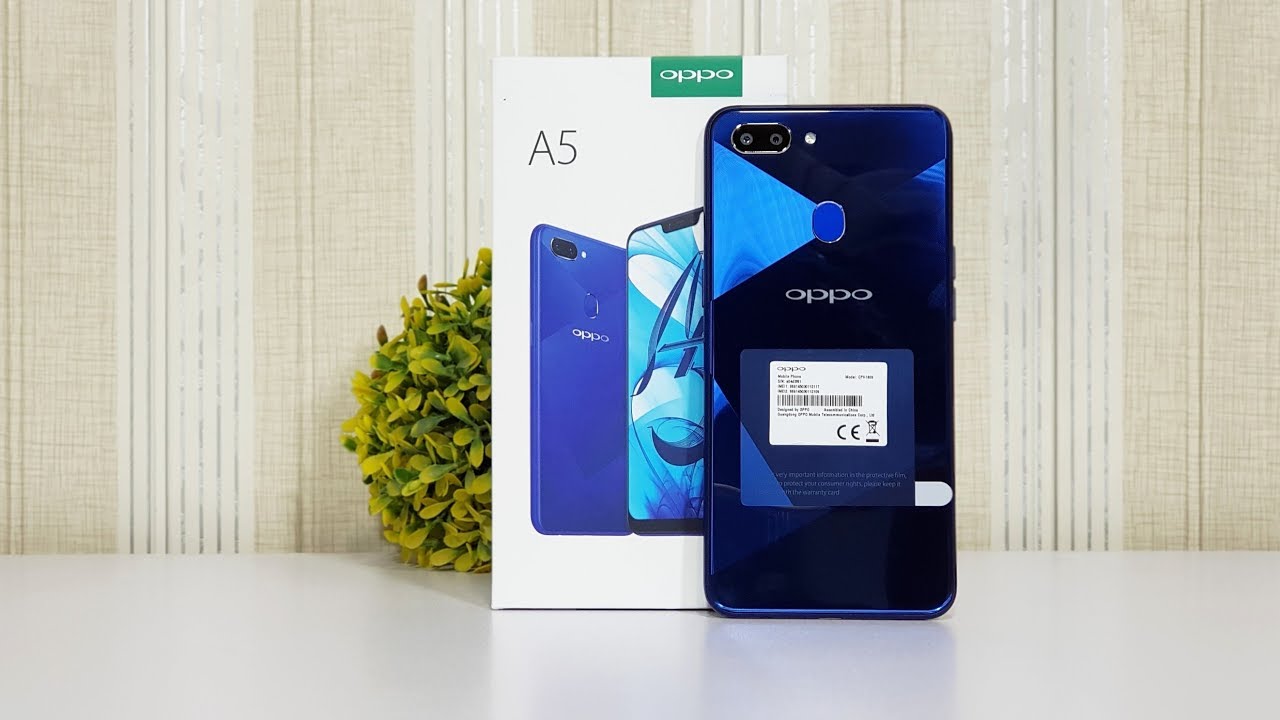 Oppo A5 Unboxing & First impression !