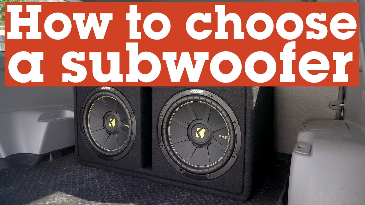 How to choose the right subwoofer and amp combo for your car | Crutchfield