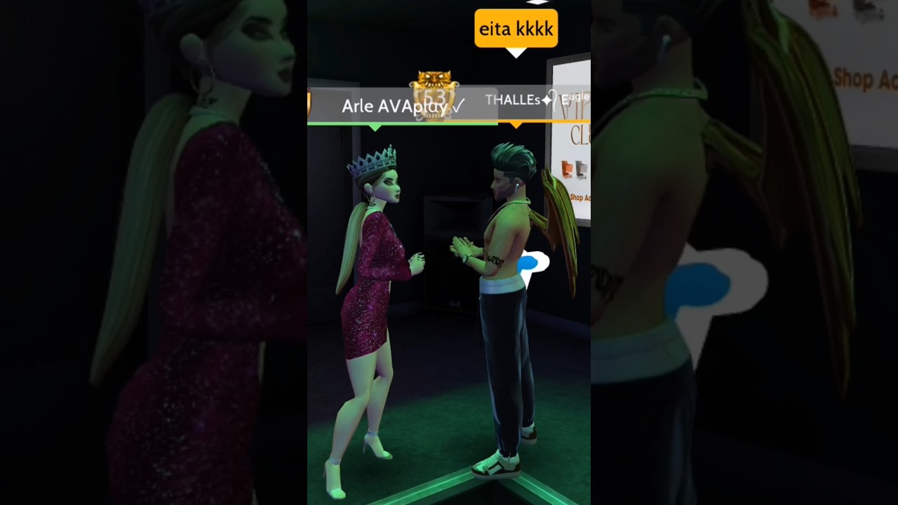 CANTADA DE HOJE NO ASA DOURADA!😈🔥 #avakinlife #avakinvideo #avakin #avakinofficial