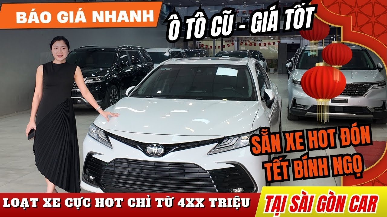 Báo Giá Nhanh Ô TÔ CŨ Giá Tốt - Chỉ Từ 4xx Triệu Tại Showroom Sài Gòn Car | BÁO GIÁ XE LƯỚT