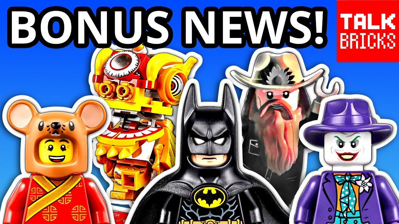 BONUS LEGO NEWS! HUGE 1989 UCS Batmobile! 2020 Chinese New Year Sets! Parade Float? Chris Stapleton?