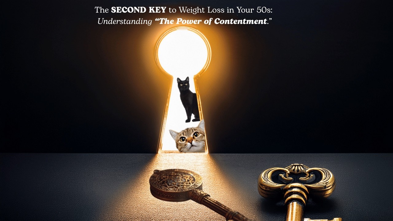 The Second Key to Natural Weight Loss over 50: The Power of Contentment #changingmindset