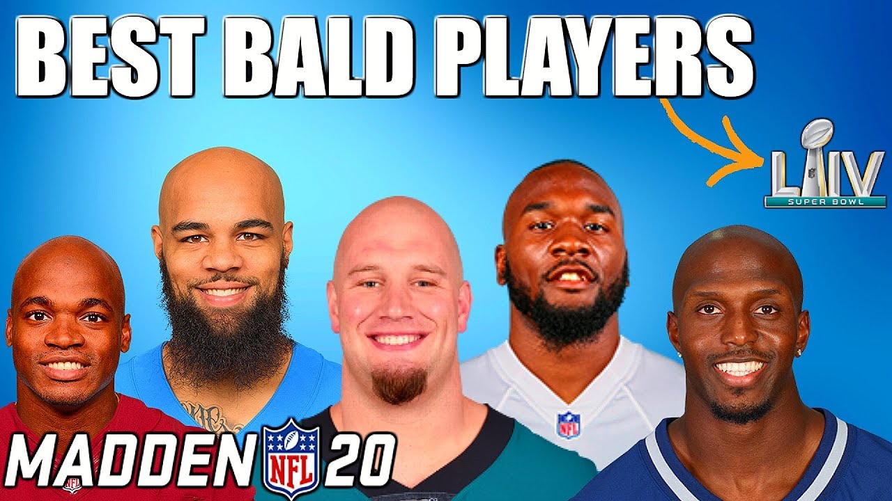 CAN THE BEST BALD PLAYERS IN THE NFL COME TOGETHER & WIN A SUPERBOWL? Madden 20 Franchise Experiment