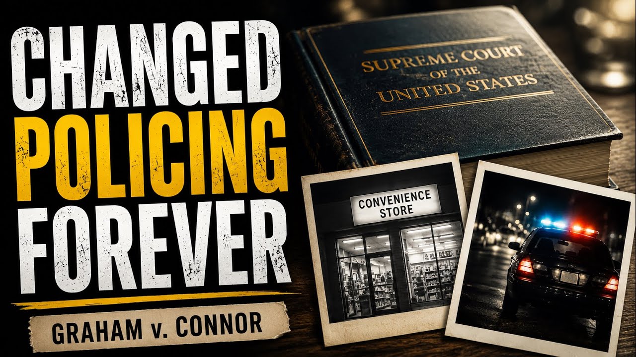 Graham V. Connor | Behind Every Police Use of Force Decision 