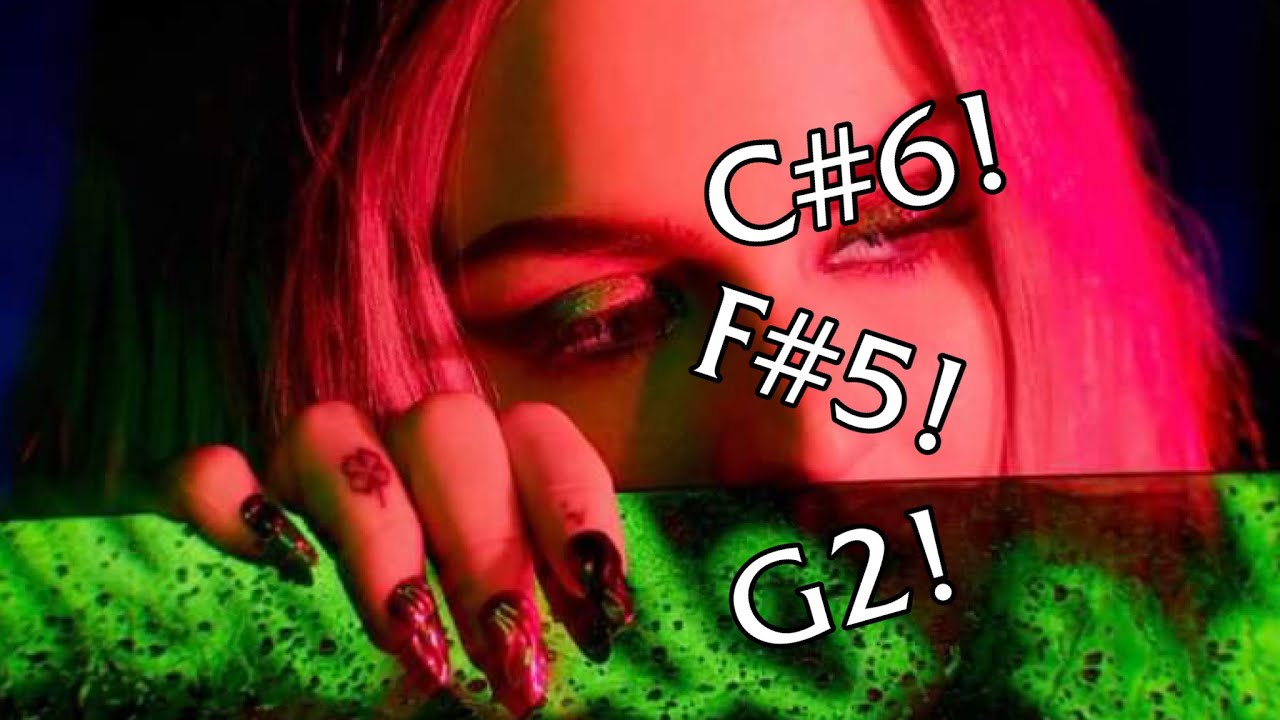 JoJo - good to know vocal showcase: G2-F#5-C#6
