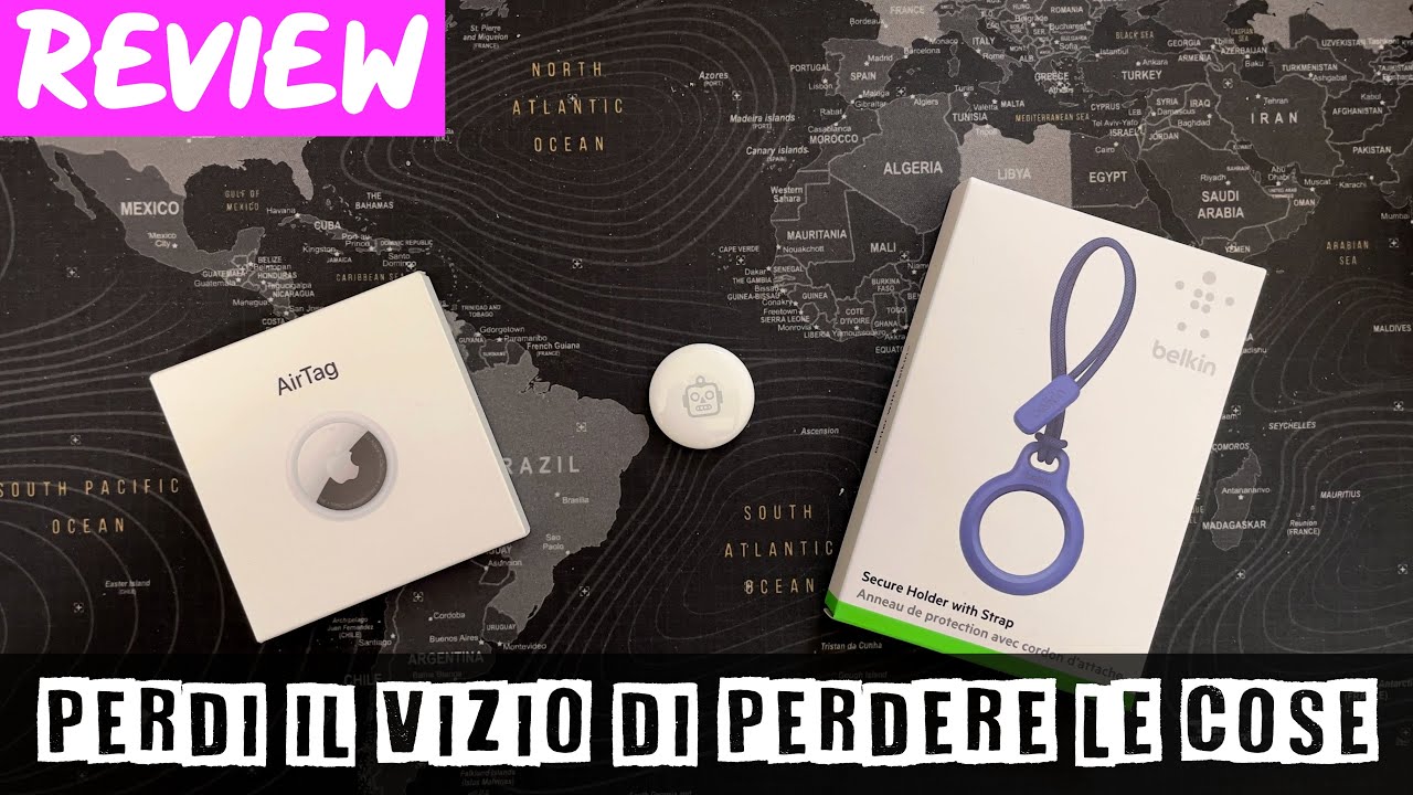Perdi il vizio di perdere le cose con Apple Airtag - Recensione, tutorial e prime impressioni