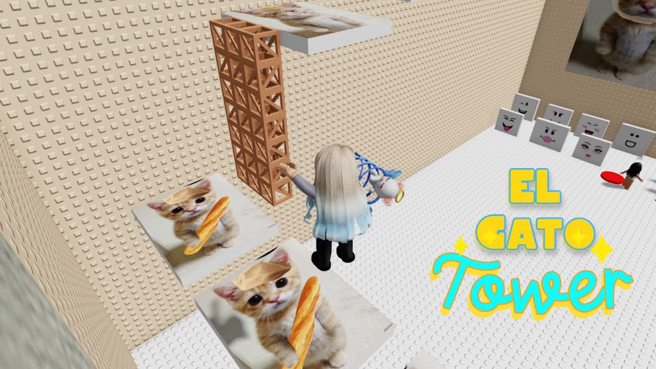 El Gato Tower (Updated) Free Coil - Roblox Obby Gameplay