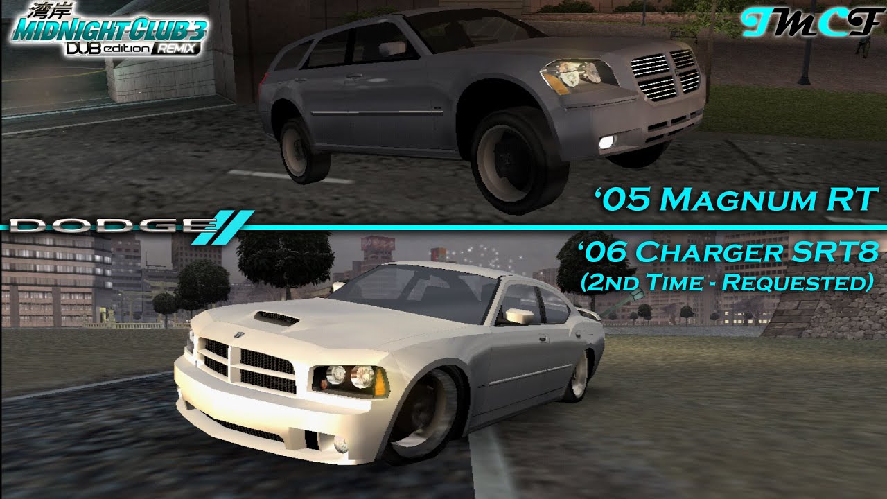 TMCF - Magnum RT & Charger SRT8 - Midnight Club 3 Dub Edition Remix