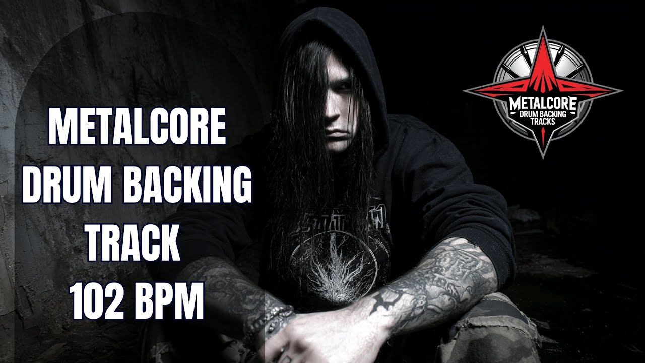 102 BPM Metalcore Drum Backing Track | Heavy Stomp Groove