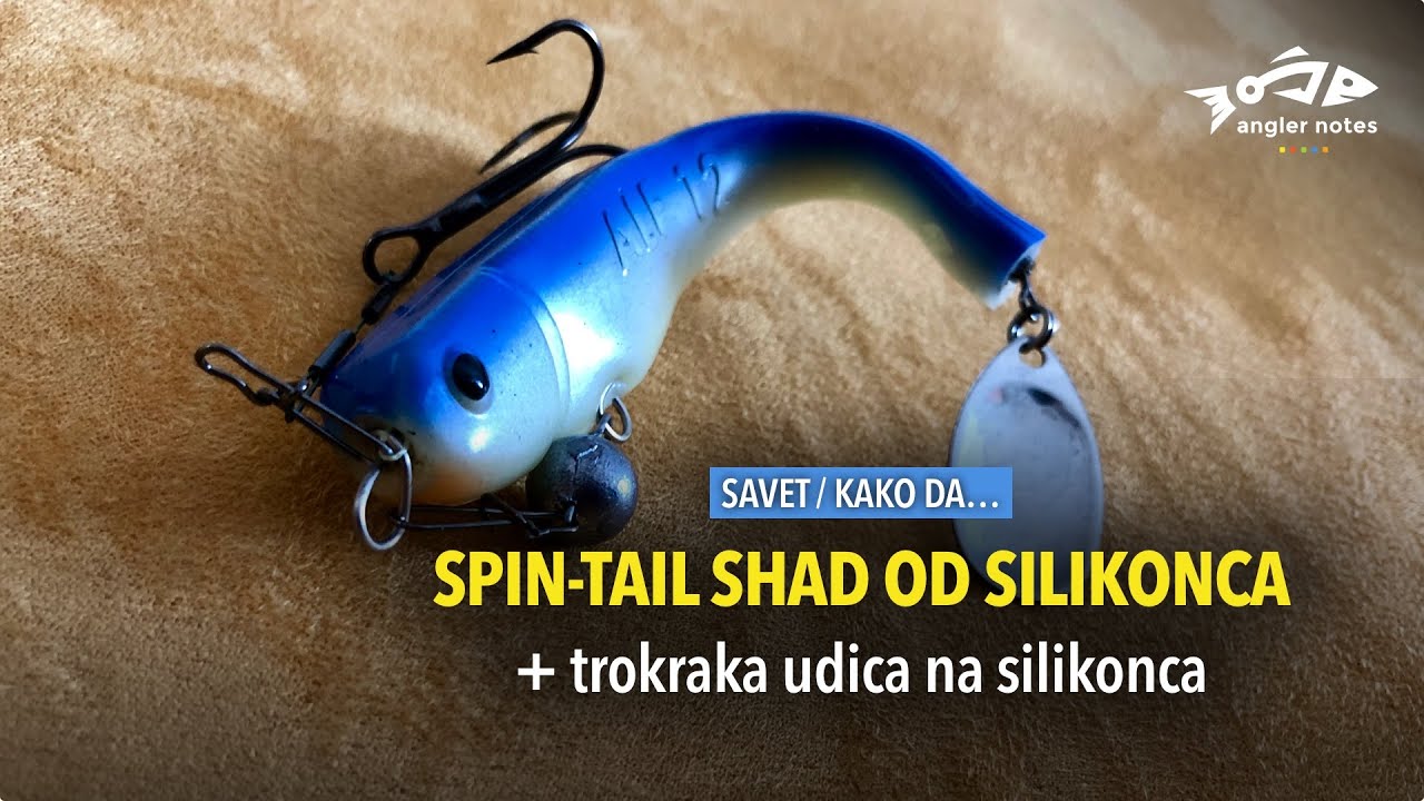 Kako napraviti Spin-Tail Shad-a za stuku / Build Spin Tail Shad for Pike Fishing / Savet - Kako da..