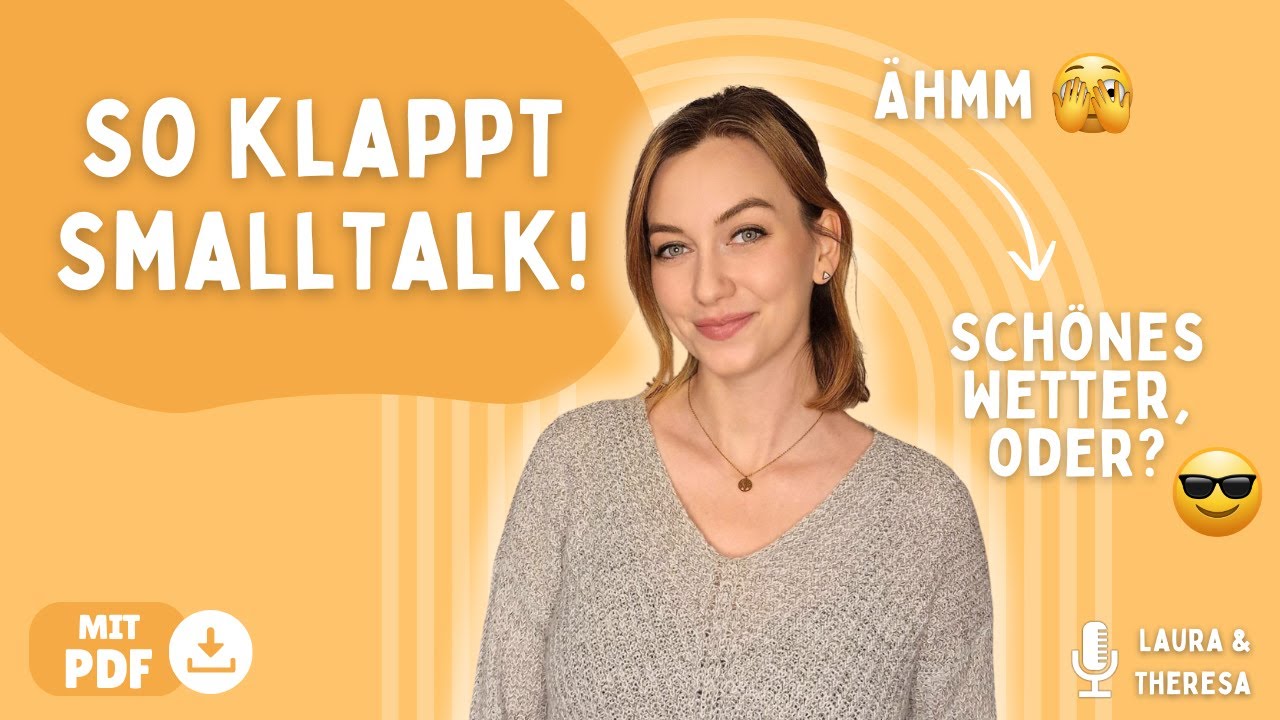 SMALLTALK auf Deutsch: Sätze und Dialoge für ALLTAG & BERUF