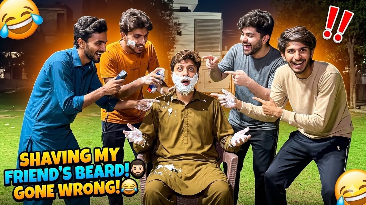 Ek Dost… Aur 4 Naai! 😂 |Shave Ka Khatarnak Scene😂