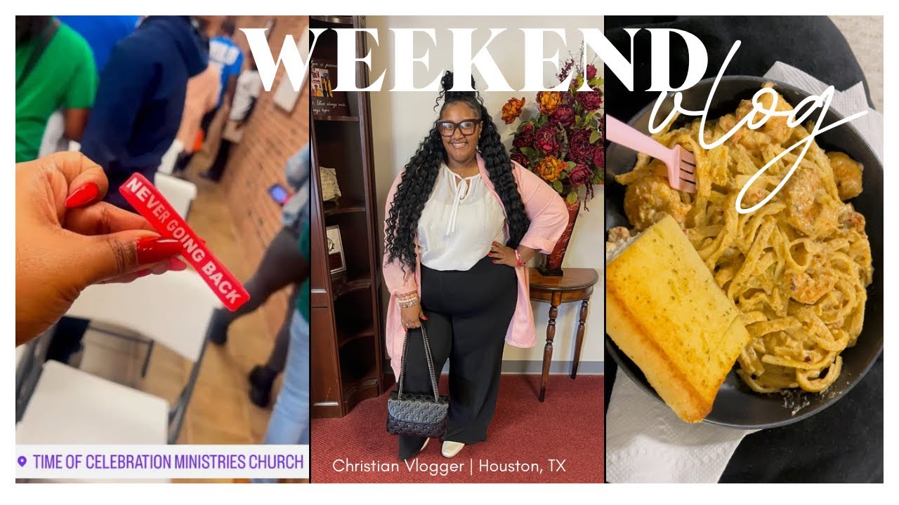 VLOGGY VLOG | DECLUTTERING + PRAYER BOARD PREP + GIRLS NIGHT + COOK WITH ME | HOUSTON, TX