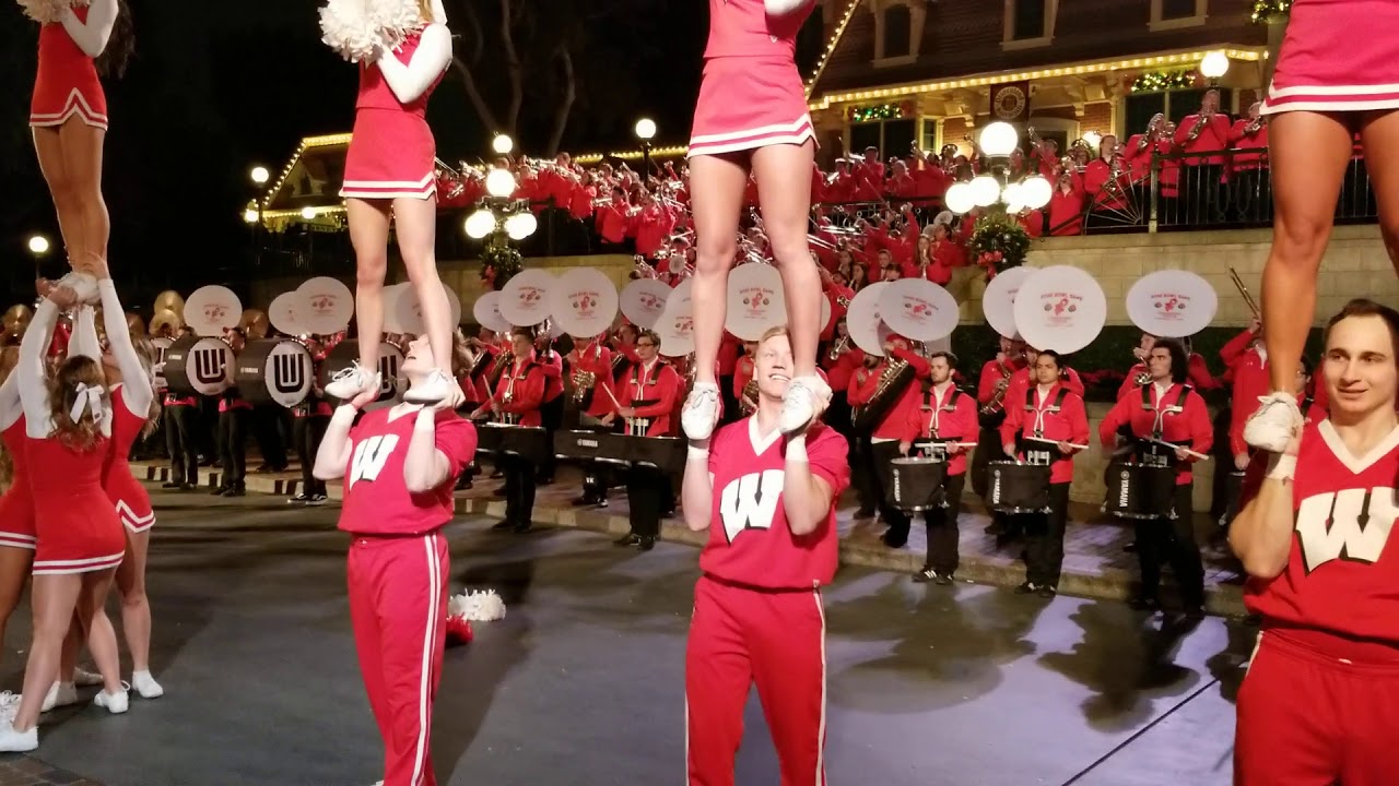 On Wisconsin!  Disneyland 2019