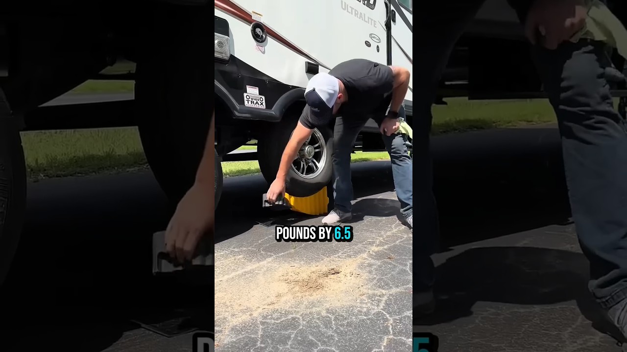 Новый, более удобный способ замены шин на прицепе!