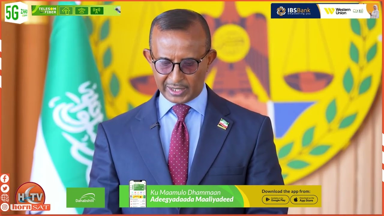 Madaxweyne C/raxmaan Cirro oo magacaabis Sameeyey.