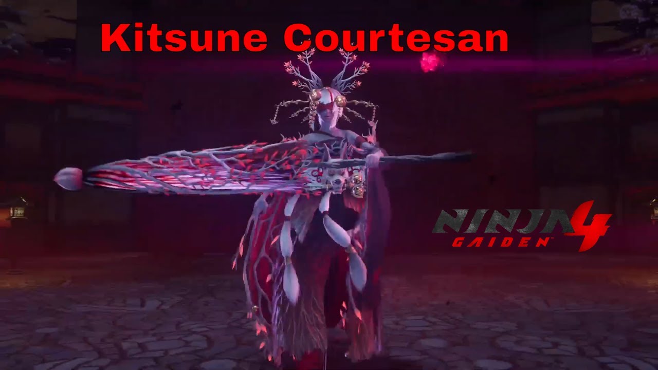 Ninja Gaiden 4 – Chapter 16 Boss Fight: Kitsune Courtesan Kitsune Courtesan