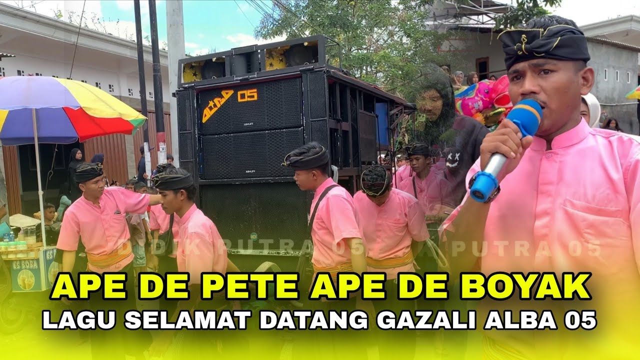 TERBARU !! LAGU SELAMAT DATANG ALBA 05 DI SUKARARA DENGAN SUARA MERDUNYA GAZALI