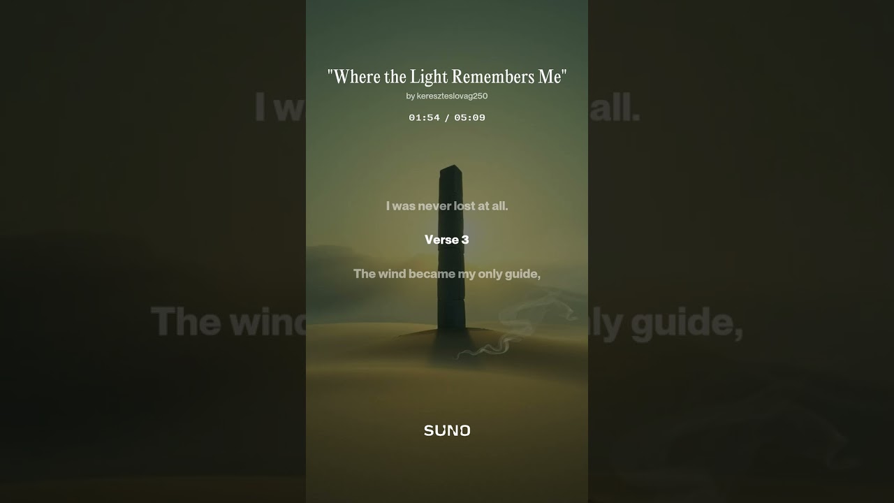 Where the Light Remembers Me