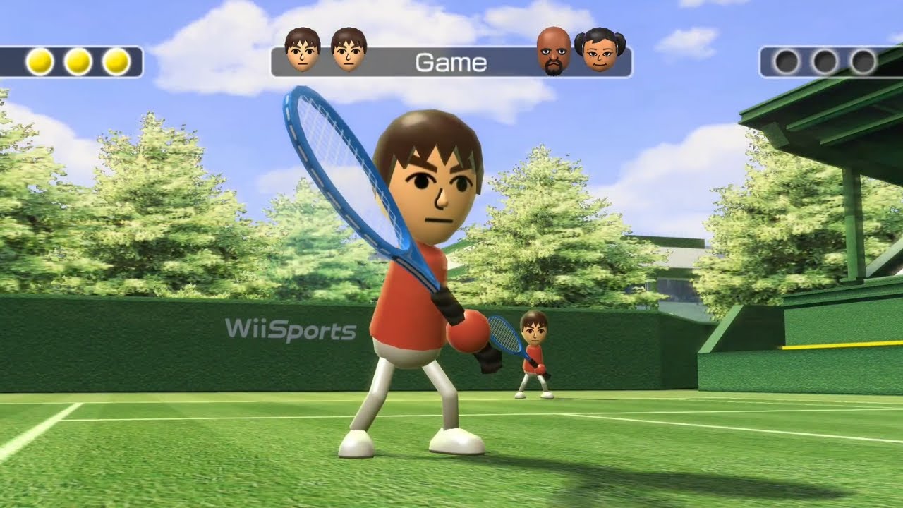 Guest C Destroys Matt in Wii Sports Tennis