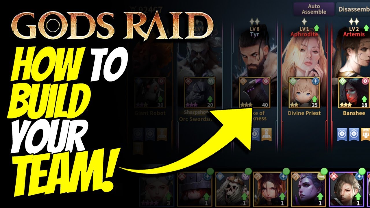 Positioning Matters In Your Team! | GODS RAID