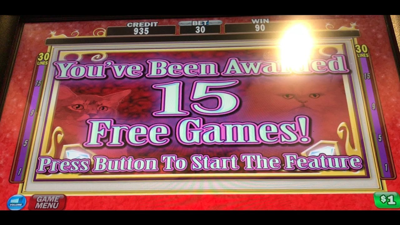 * Kitty Glitter * High Limit Slot Machine $30 Bet Bonus Free Spins