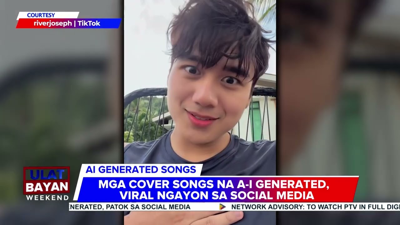 #UlatBayanWeekend | Mga cover songs na A.I.-generated, viral ngayon sa social media | ulat ni...