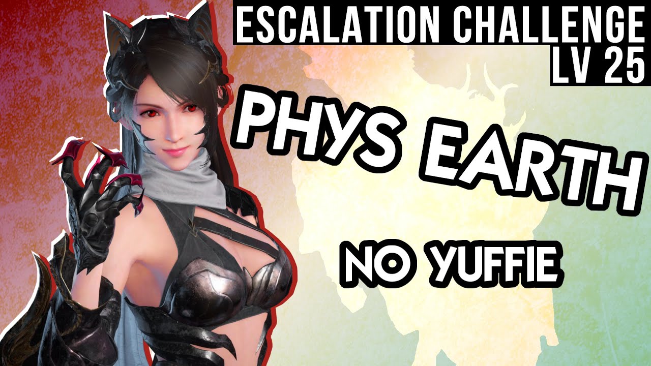 FF7 Ever Crisis - Kakuriyo-Nushi Escalation Lv 25 | PHYS TIFA NO Yuffie