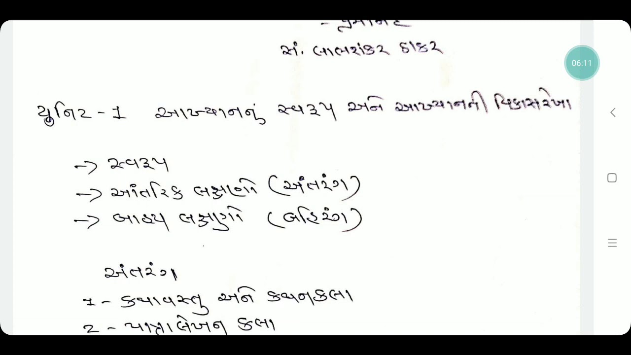 GUJARATI - S.Y. (Sem-3) PAPER-5 (Part-2)