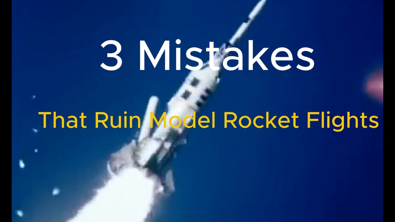 Top 3 Beginner Mistakes in Model Rocketry (And How to Avoid Them)