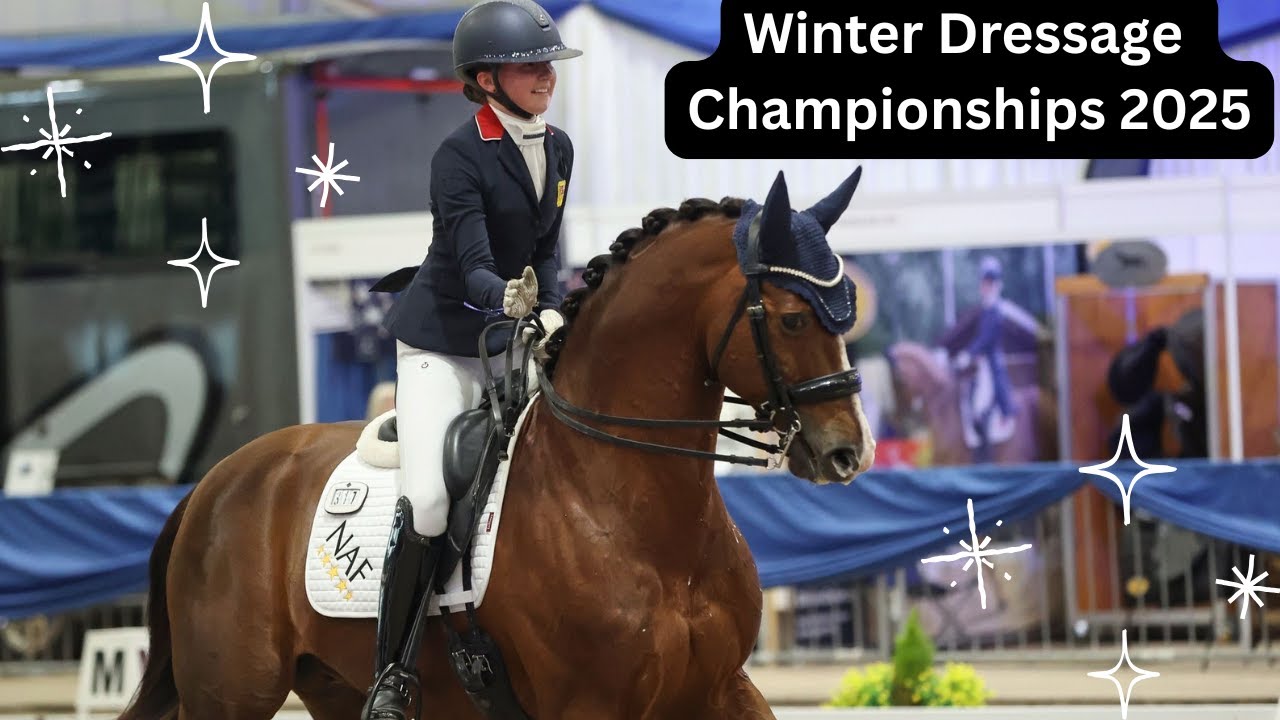 Winter Dressage Championships Vlog: Competing Two Horses!