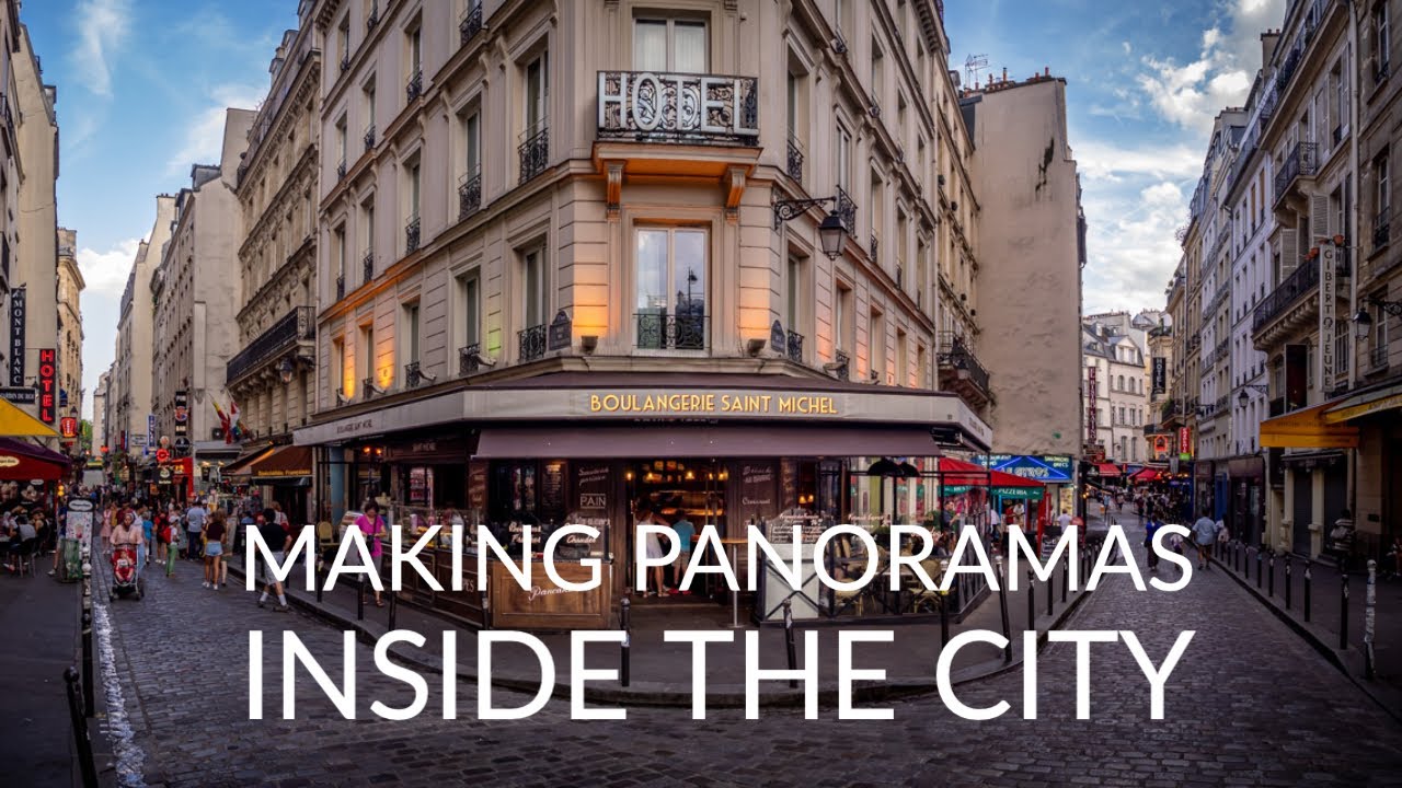 Panorama Photography Inside the City