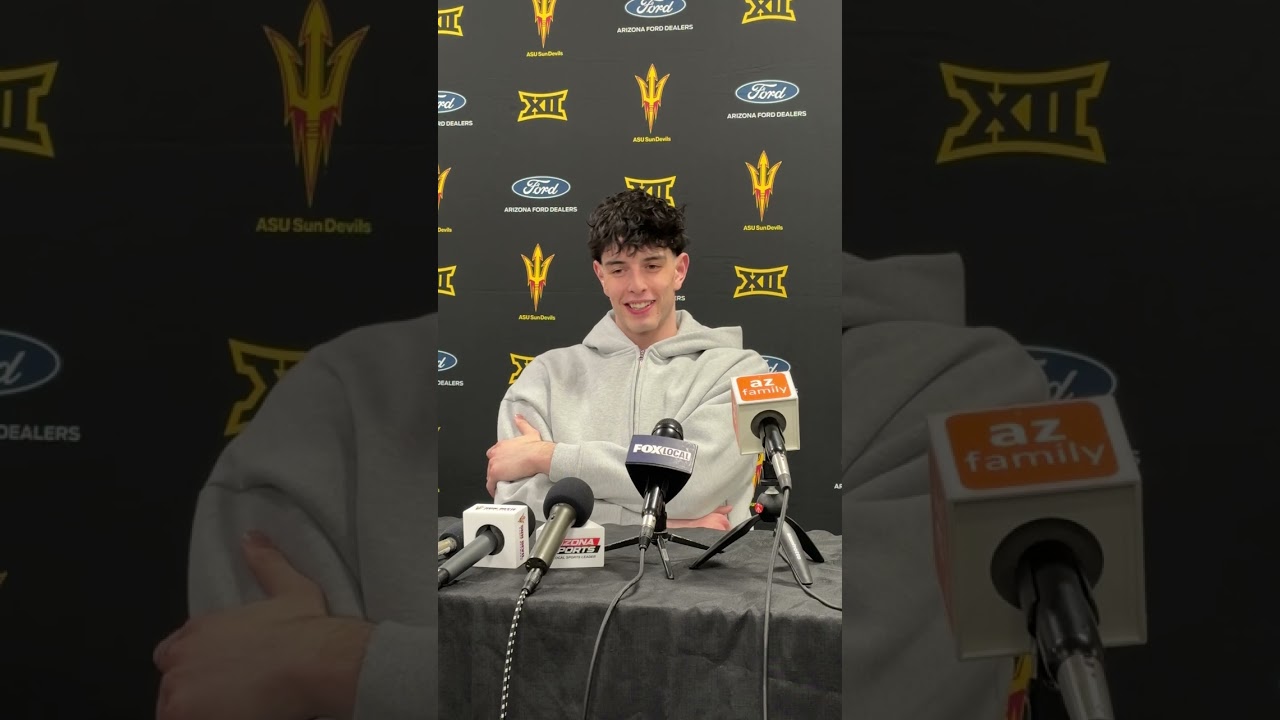 Arizona State's Santiago Trouet After ASU's Loss to West Virginia