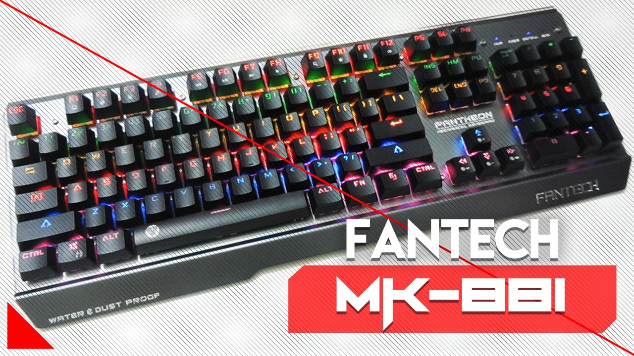 Bodynya Full Besi : Fantech Pantheon MK-881 Mecha Key
