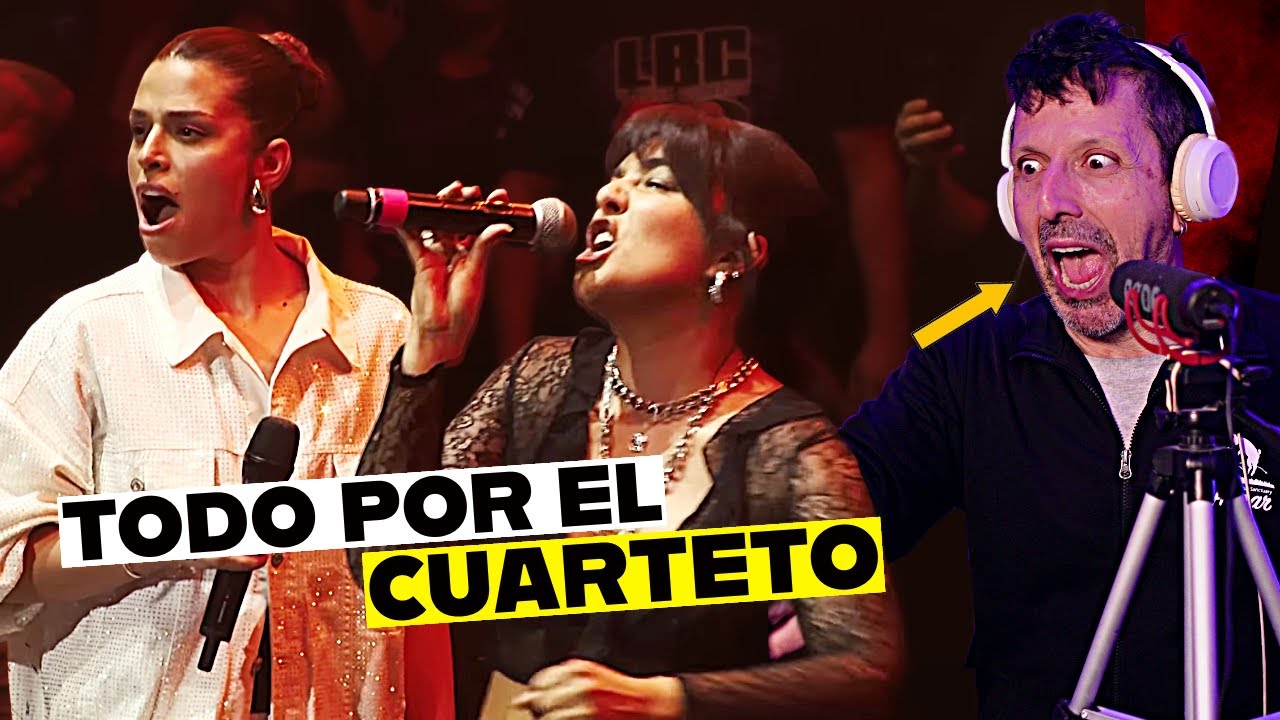ÁNGELA LEIVA Y EUGE QUEVEDO (LBC) | SEÑOR AMANTE QUE MAL ELEGISTE | CANTAUTOR REACCIÓN