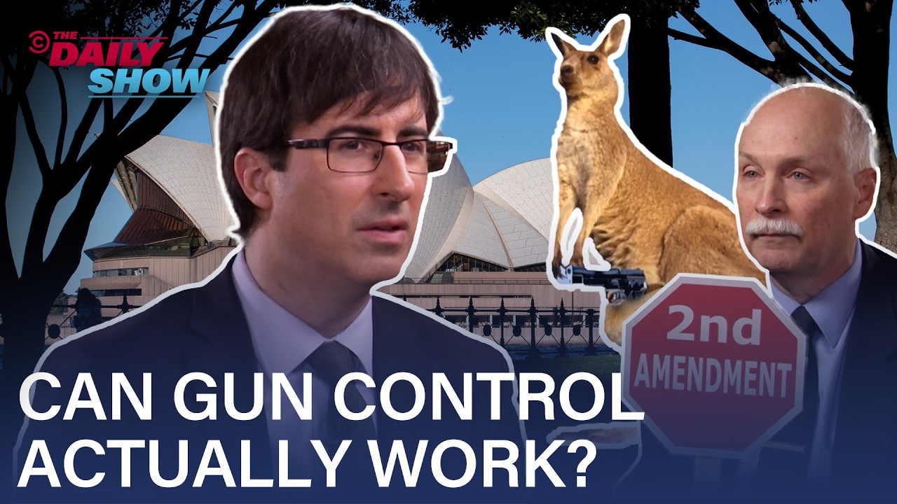 John Oliver Investigates Australian Gun Control | The Daily Show