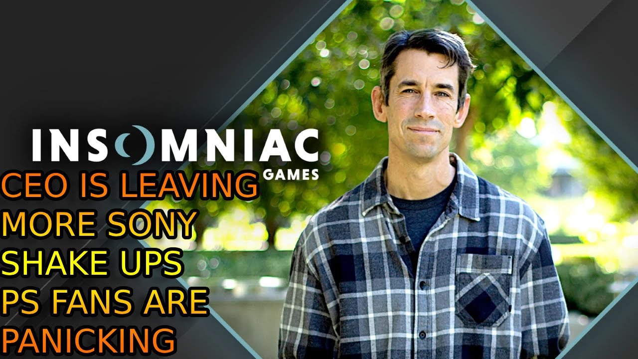PlayStation SPIDERMAN DEVS Insomniac Games CEO FOUNDER STEPS DOWN. Sony FANS PANIC. More BAD News?