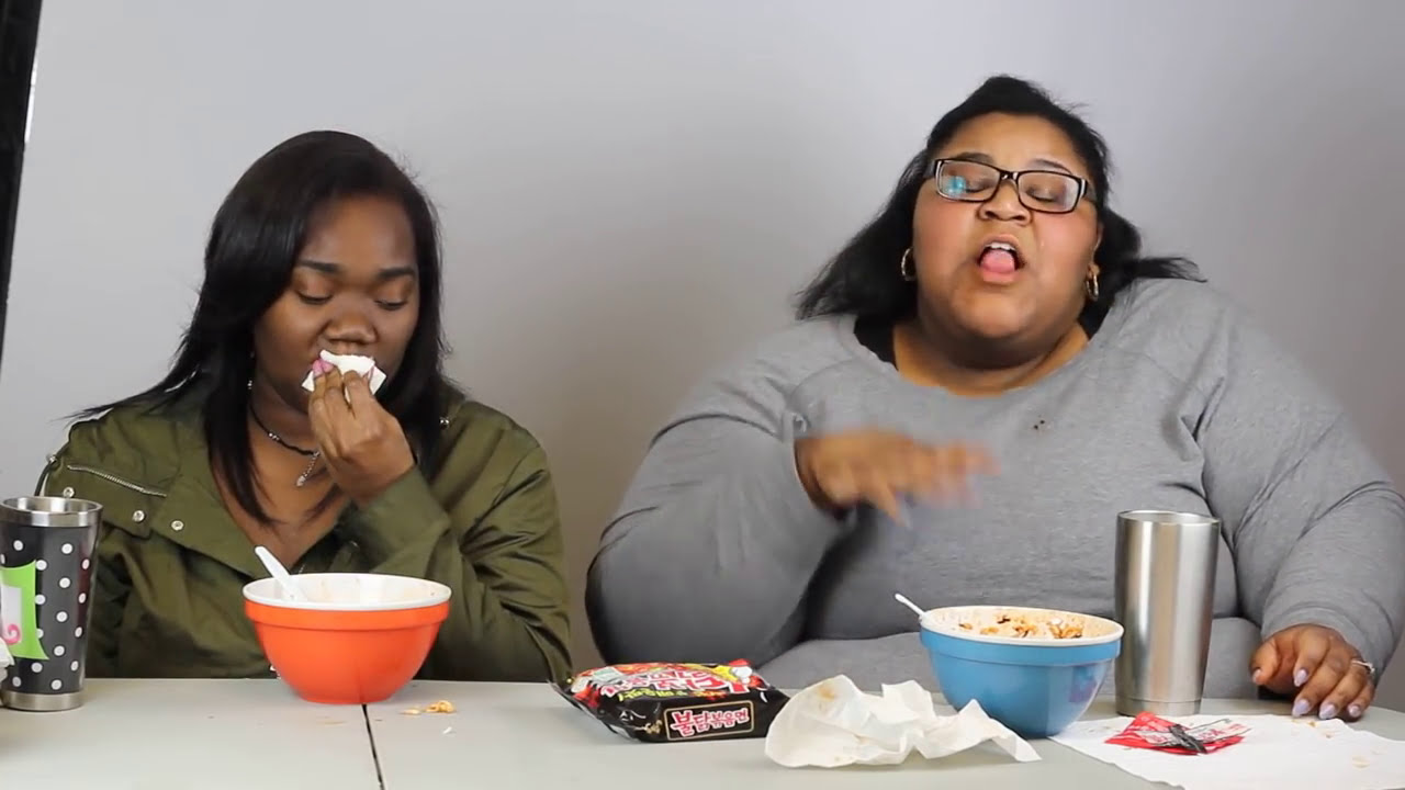 Extreme SPICY Korean NOODLE CHALLENGE| spicynoodlechallenge