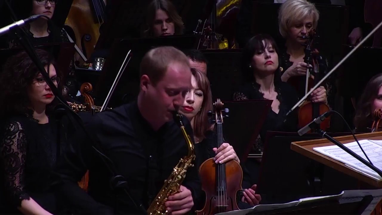 Evgeny Novikov - Hanna Kulenty Saxophone Concerto No. 1