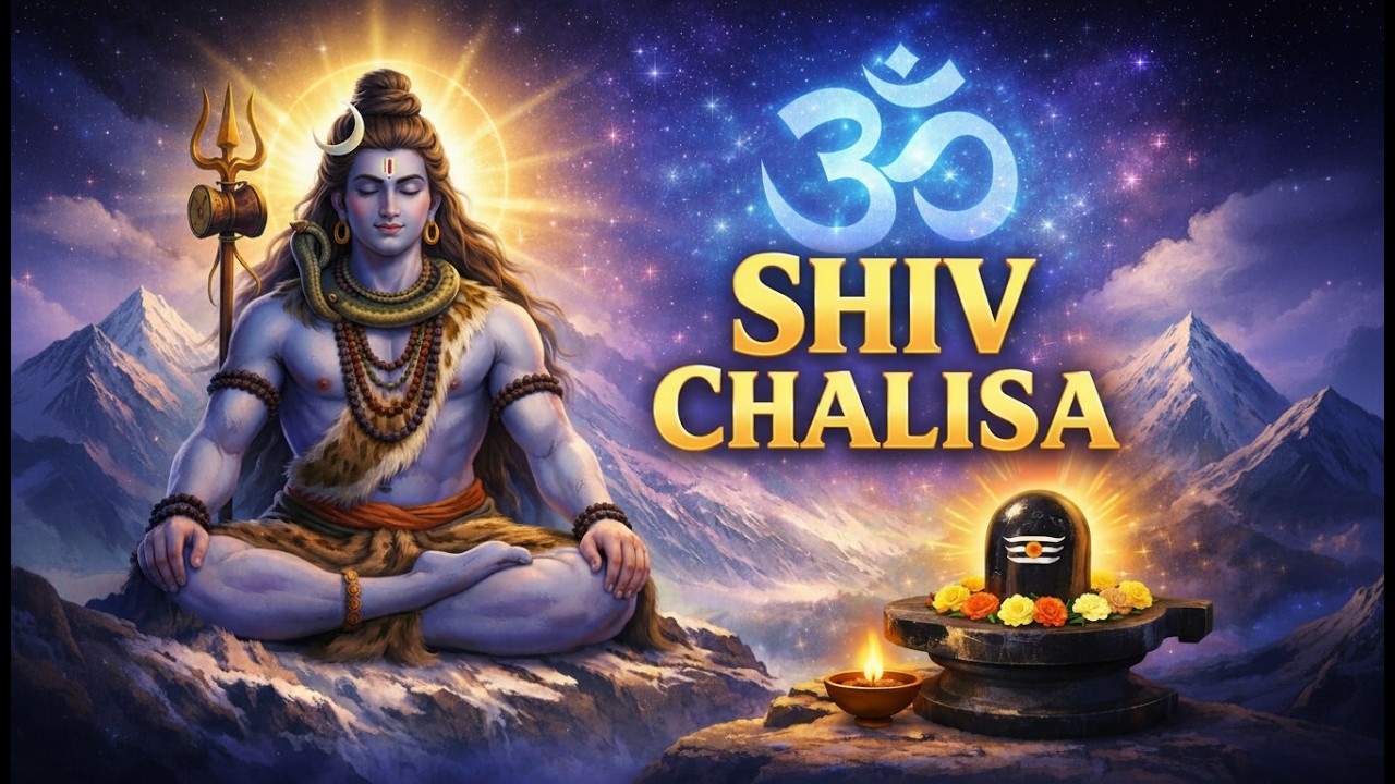 Shiv Chalisa Full | शिव चालीसा | ॐ नमः शिवाय | Lord Shiva Bhajan | Powerful Devotional Prayer